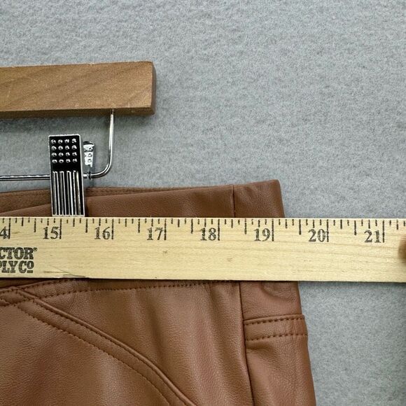 J. Jill Faux Leather Sim Leg Pants Trousers size XL - Picture 8 of 10